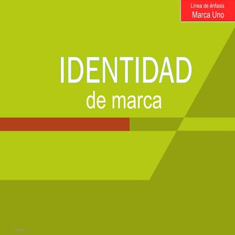 Identidad de marca