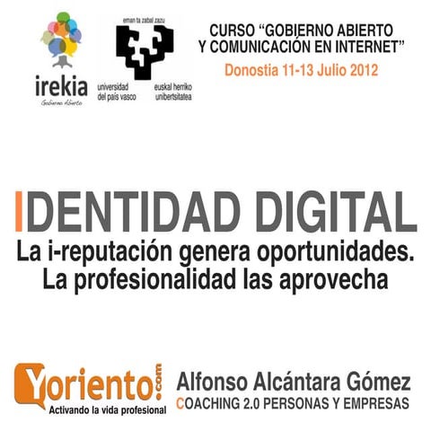 Identidad digital y reputación online