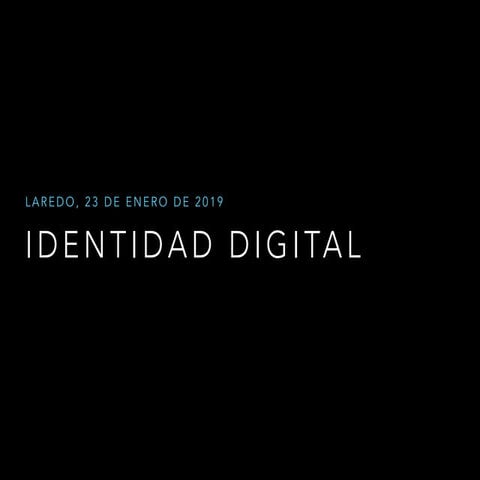 Identidad digital