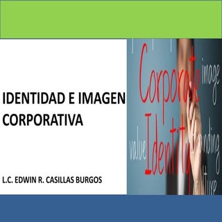 Identidad e imagen corporativa