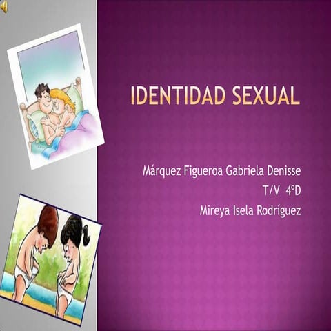 Identidad sexual   gaby