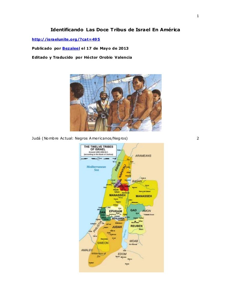 A Que Tribu De Israel Pertenezco