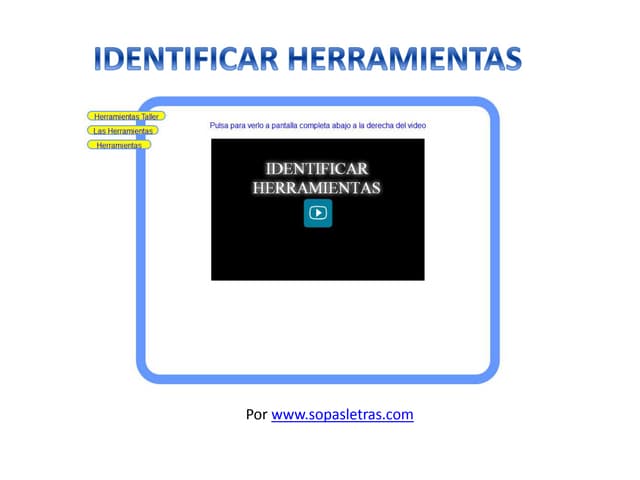 Identificar Herramientas