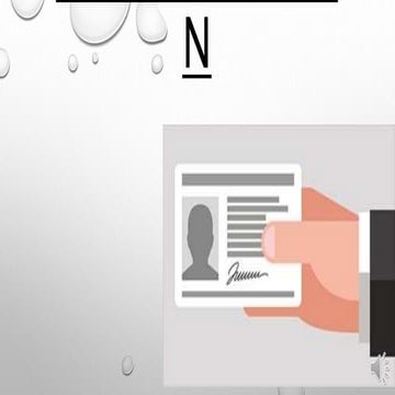 Identification | PPTX