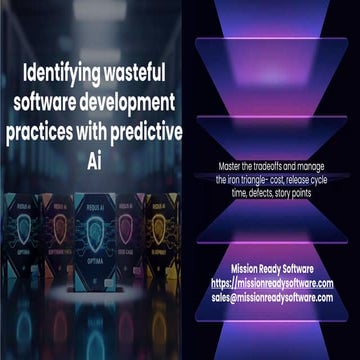 Mastering Software Development Tradeoffs with Predictive AI for Optimal ...