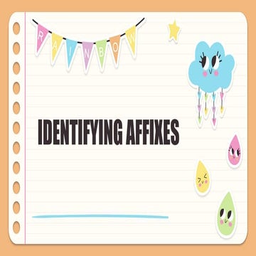 IDENTIFYING AFFIXES ,SUUFIX, AND PREFIX.pptx