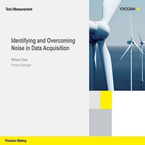 Identifying and Overcoming Noise in Data Acquisition | PDF