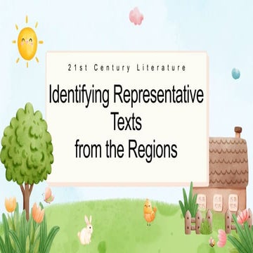 Identifying Representative Texts from the Regions.pptx