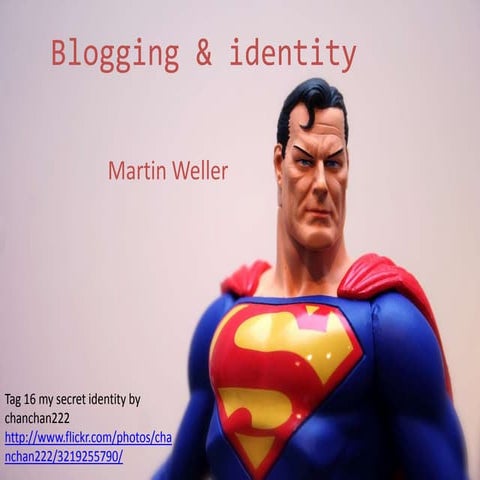 Blogging and academic identity