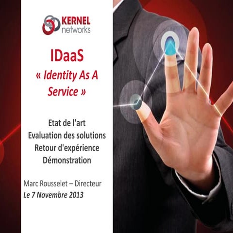 Identity as a Service - Etude IDaaS