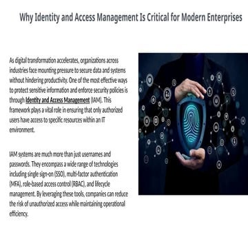 Identity     and    Access    Management