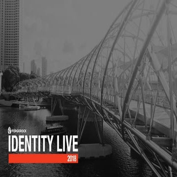 Identity Live Singapore: Building Trust & Privacy in a Connected Society