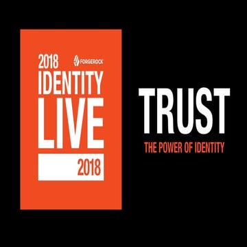 Identity Live  Sydney:  Building Trust and Privacy in a Connected Society