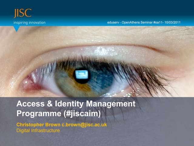 Identity Management Matters