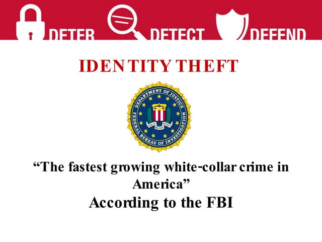 Identity Theft Presentation