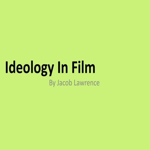 Ideology in film