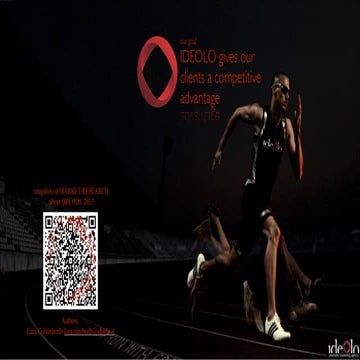 IDEOLO Snapshot on QR Code Market Research 2013-14