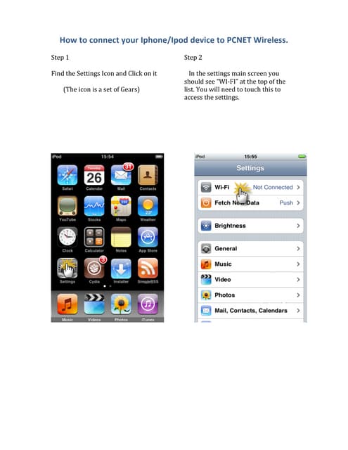 Idevice connections