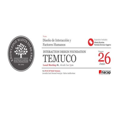 IDF TEMUCO #01 - Factores Humanos