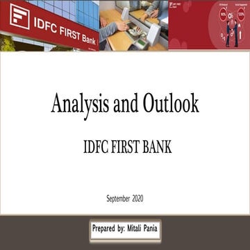 IDFC First Bank: Analysis and Outlook 