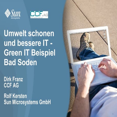 Umwelt schonen mit intelligenter IT