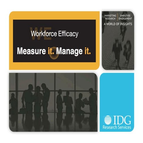 Introduction to Workforce Efficacy Solutions by IDG Research