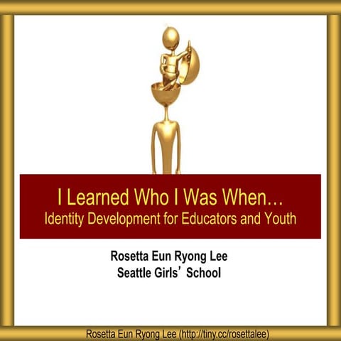 Generic Identity Development (Half Day)