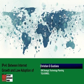 ID IGF 2016 -  Infrastruktur 2 -  IPv4 between internet growth and low adopti...