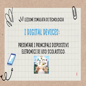 Comprehensive Educational Guide on Digital Devices for Middle School | PDF