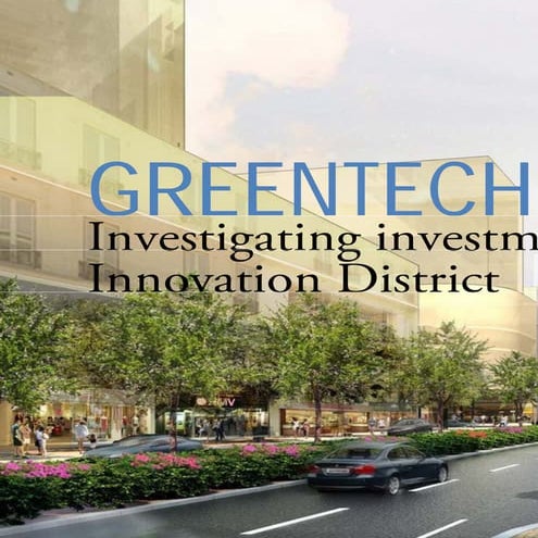 Innovation District & Boston's Cleantech Industry