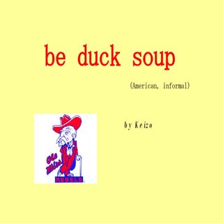 Idioms With Soup