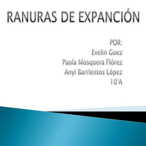Ranuras de expansion