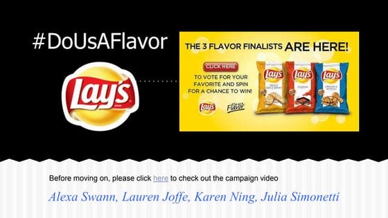 Lay's digital strategy | PPTX