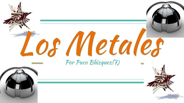 Los metales
