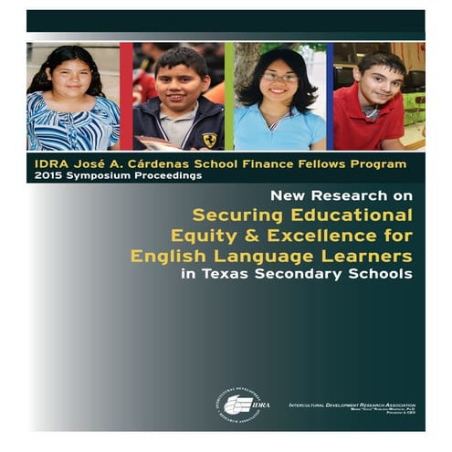 New Research and Recommendations for Education of English Language Learners 