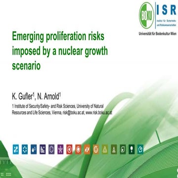 IDRC_2014_emerging proliferation update