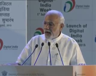 Narendra Modi: "I Dream of a Digital India"