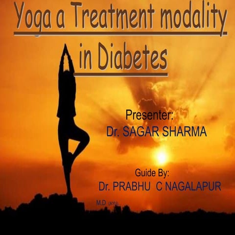 yoga in diabetes