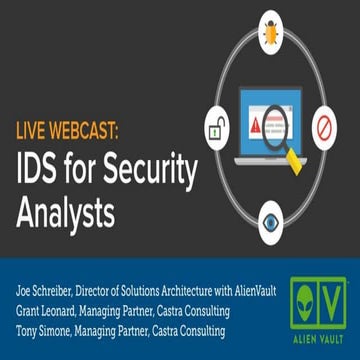 IDS for Security Analysts: How to Get Actionable Insights from your IDS