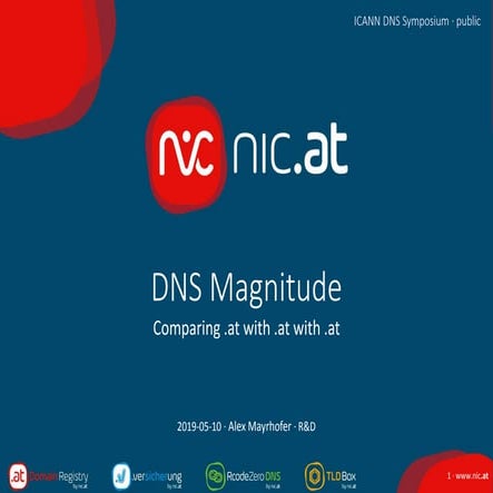 DNS Magnitude - DNSheads Vienna #6