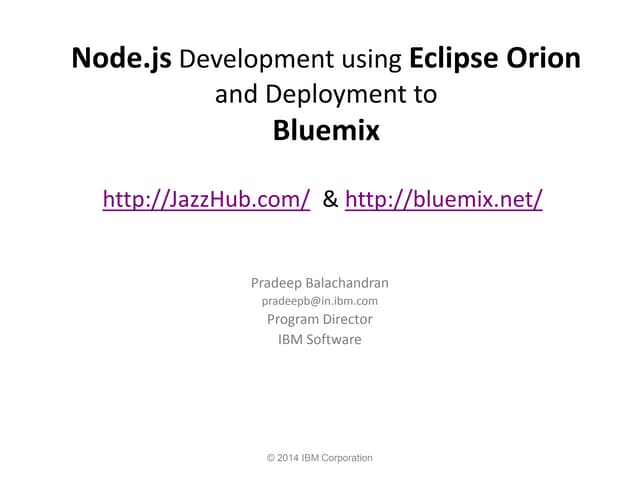IDS and Bluemix