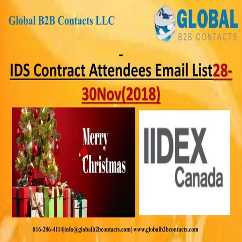 Ids contract attendees email list | PPTX | Email | Internet