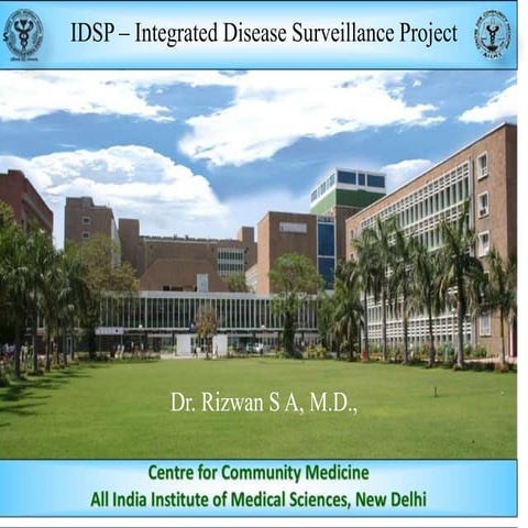 Integrated Diseases Surveillance Project - IDSP India