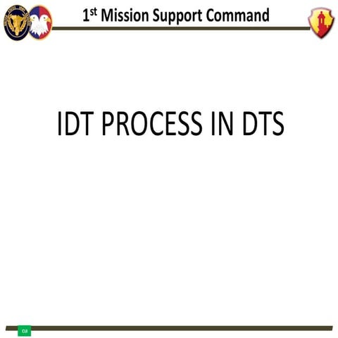Comprehensive Guide to IDT-TRP Authorization and Travel Process in DTS ...