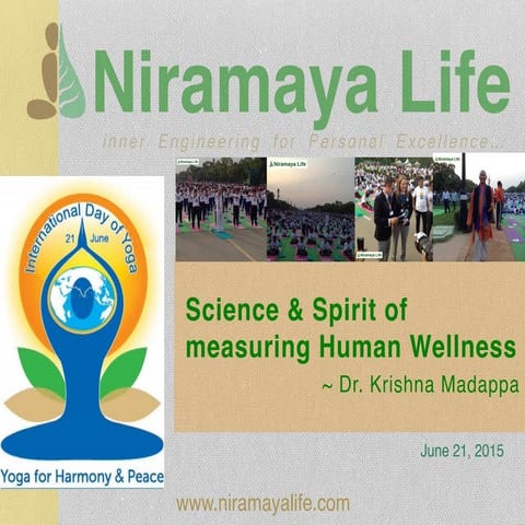 International Day for Yoga: Study of Energy Fields