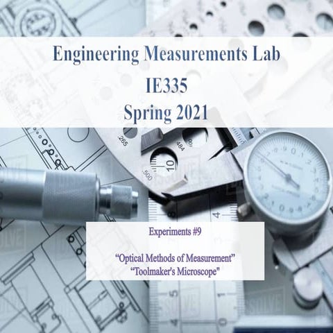 IE 335 Experiment No.9.pptx