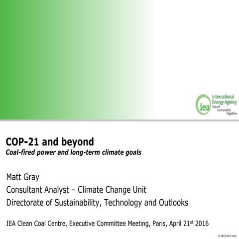 The Paris Climate Agreement | PDF