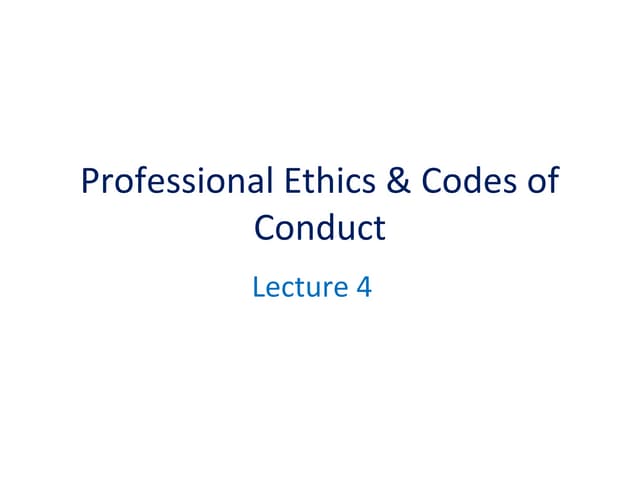 PPIT Lecture 4