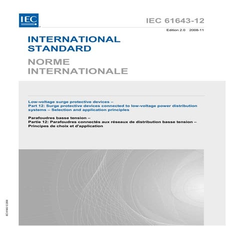 INTERNATIONAL STANDARD IEC 61643-12-2008.pdf