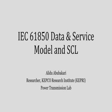 IEC61850 tutorial